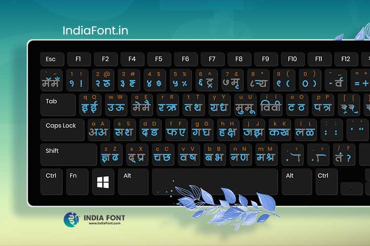 Hindi Fonts Keyboard Layout - English to Hindi Typing Guide