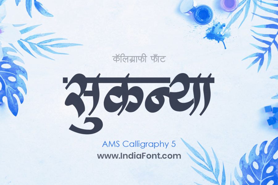 AMS Calligraphy 5 Font
