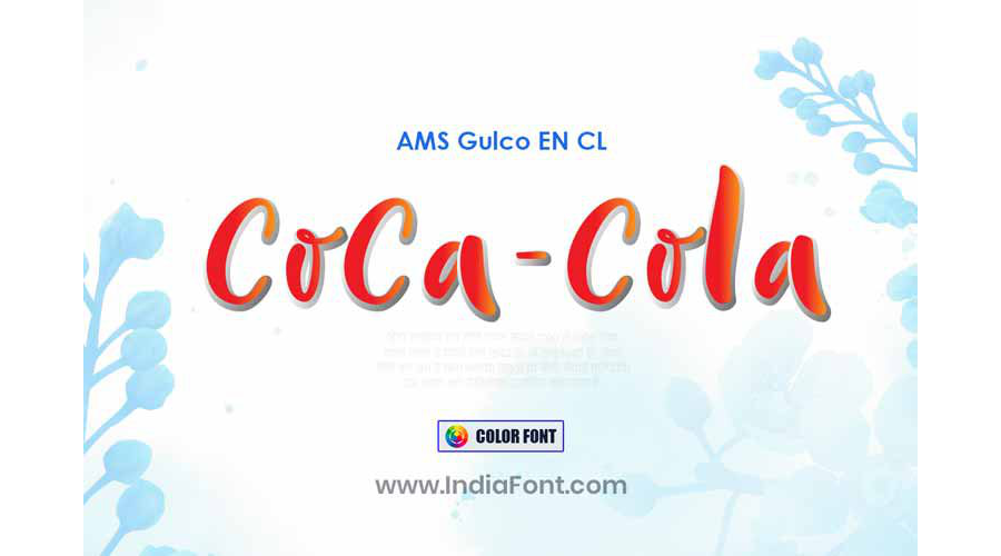 AMS Gulco English Color Font
